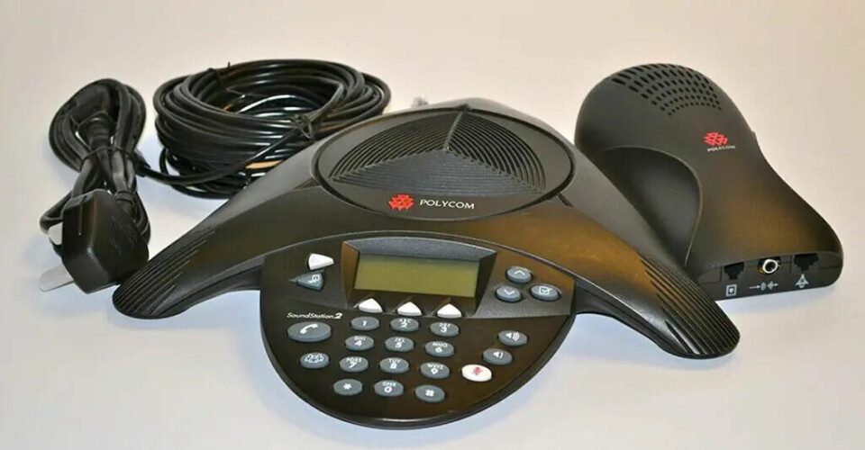 Husker du den klassiske SoundStation-konferansetelefonen fra Polycom?