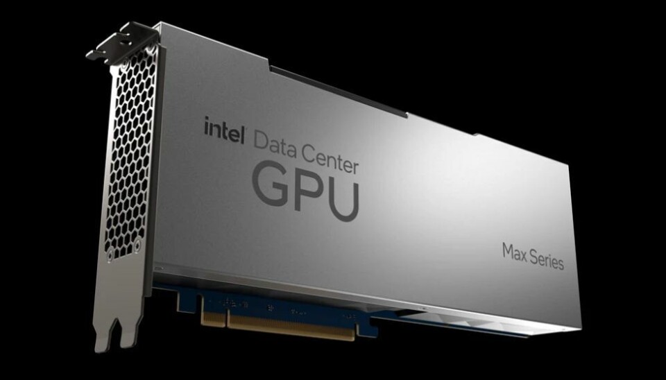 GRAFIKKPROSESSOR: Grafikkort brukes mye innen kunstig intelligens. (Foto: Intel) GRAFIKKPROSESSOR: Grafikkort brukes mye innen kunstig intelligens. (Foto: Intel)