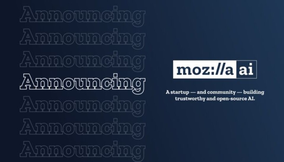 KI: Også Mozilla kaster seg over kunstig intelligens med nytt prosjekt. (Foto: Mozilla) KI: Også Mozilla kaster seg over kunstig intelligens med nytt prosjekt. (Foto: Mozilla)