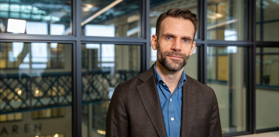 FORTSETTER SAMARBEIDET: Elias Lindholm, teknologidirektør i Nordnet, forteller at selskapet er fornøyde med å utvide samarbeid med Google Cloud ettersom begge parter deler samme syn på innovasjon. (Foto: Nordnet)