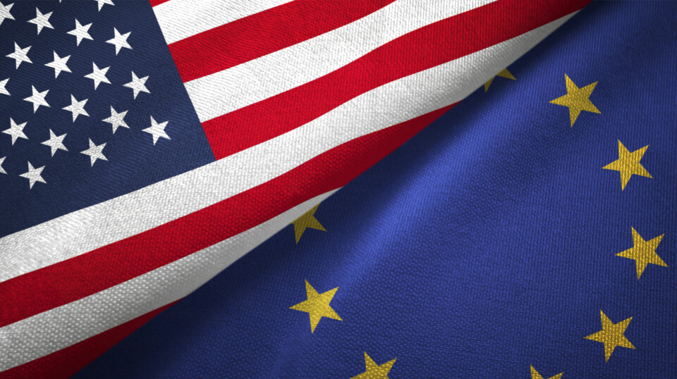 SAMARBEID: EU er i samtaler med USA om strengere kontroll av handel med teknologi med Kina. (Foto: Oleksii Liskonih).