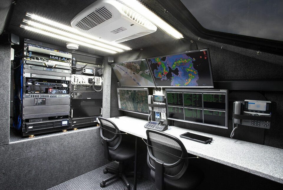 KONTROLL: 5G-Connected, Zero Trust-protected Mobile Operations Center. (Foto: Dell)