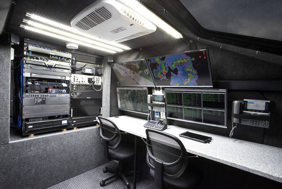 KONTROLL: 5G-Connected, Zero Trust-protected Mobile Operations Center. (Foto: Dell) KONTROLL: 5G-Connected, Zero Trust-protected Mobile Operations Center. (Foto: Dell)