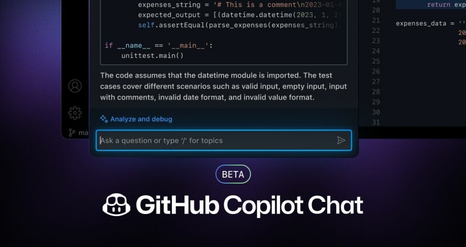 Github annonserer Copilot basert på ChatGPT 4.