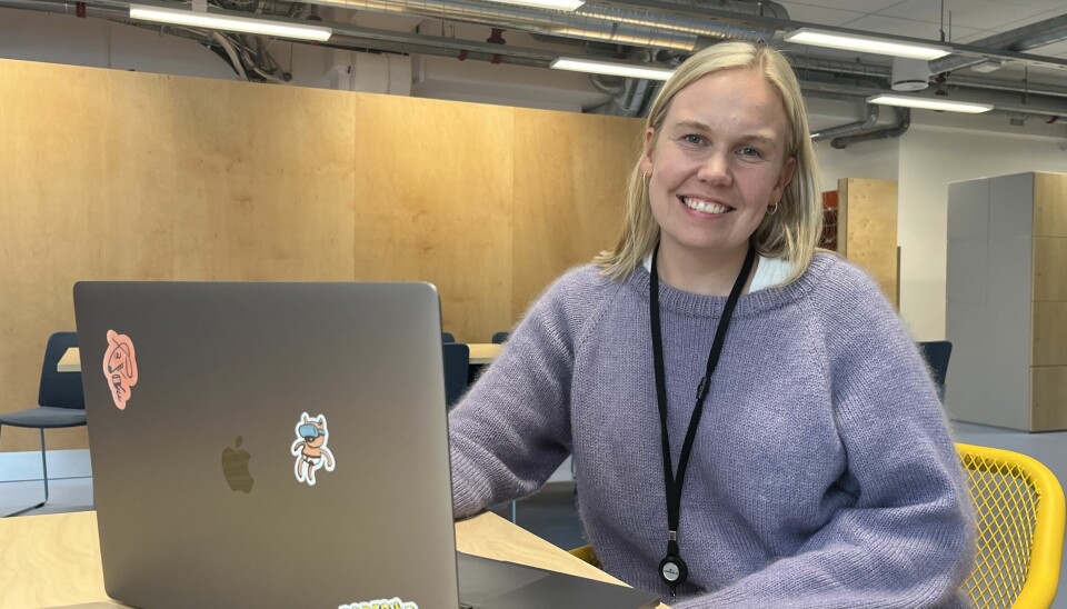 PROSJEKTLEDER: Marit Ytterland er til daglig webutvikler i Skatteetaten, men i sommerferien fungerer hun som prosjektleder for sommerprosjektet i etaten. (Foto: privat)