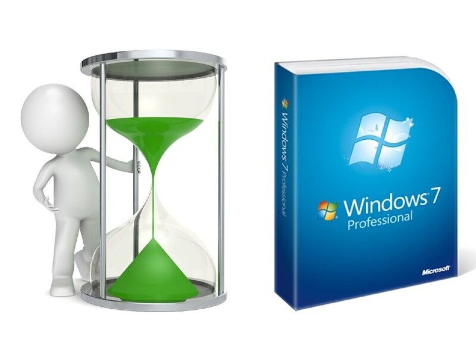 Vinker farvel til Windows 7