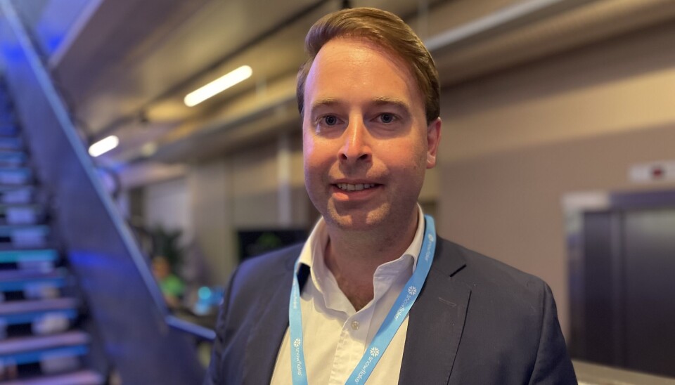 NY SJEF: Per Enell er utnevnt som daglig leder for Snowflakes nye Norges-kontor. (Foto: Snowflake)
