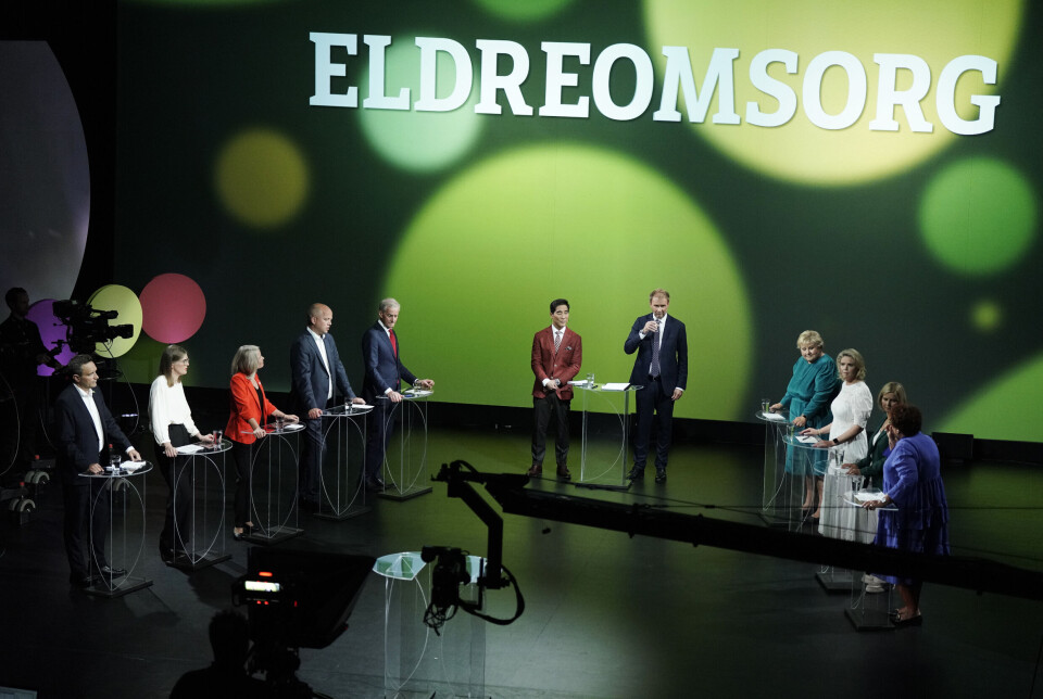 SANNHETENS TIME: Under selve finalen på Arendalsuka kom svaret på hvor viktig digitalisering er for politikken. Det ble ikke nevnt med ett ord. (Foto: NTB) SANNHETENS TIME: Under selve finalen på Arendalsuka kom svaret på hvor viktig digitalisering er for politikken. Det ble ikke nevnt med ett ord. (Foto: NTB)