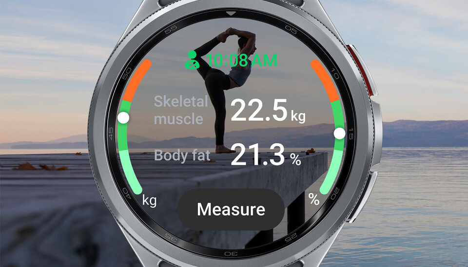 HELHETLIG HELSETILBUD: Samsung Galaxy Watch6-klokkene måler det meste. Her får du mye i en smartklokke. (Foto: produsenten) HELHETLIG HELSETILBUD: Samsung Galaxy Watch6-klokkene måler det meste. Her får du mye i en smartklokke. (Foto: produsenten)