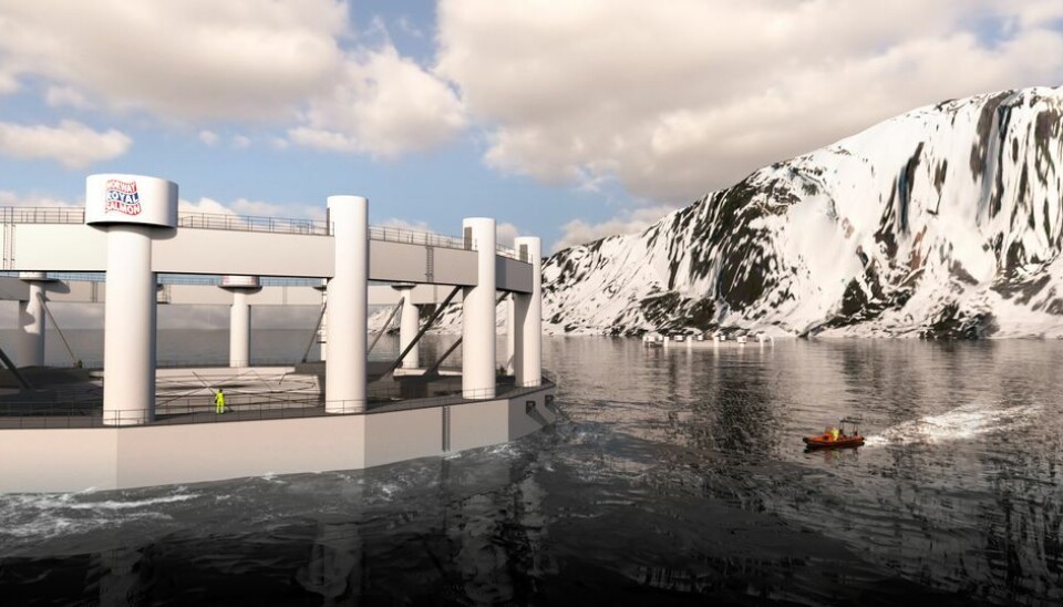 INNSAMLING: ABB samarbeider med SalMar, en av verdens største produsenter av oppdrettslaks, for å strømme offshore driftsdata i sanntid. (Foto: ABB) INNSAMLING: ABB samarbeider med SalMar, en av verdens største produsenter av oppdrettslaks, for å strømme offshore driftsdata i sanntid. (Foto: ABB)