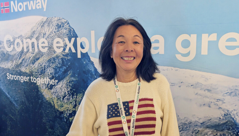I OSLO: Susanna Kass, som er rådgiver til FNs bærekraftsmål (UNSDG), var i Norge i forbindelse med at hele den nordiske datasenterindustrien møttes. (Foto: Anders Løvøy)