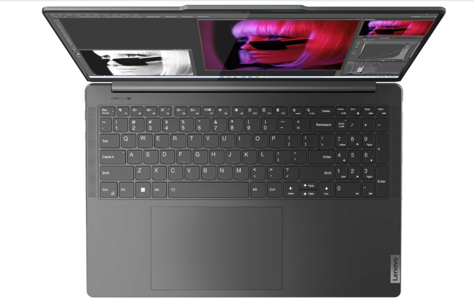 DYR: Lenovo Yoga Pro 9i er en dyr fornøyelse. (Foto: produsenten) DYR: Lenovo Yoga Pro 9i er en dyr fornøyelse. (Foto: produsenten)