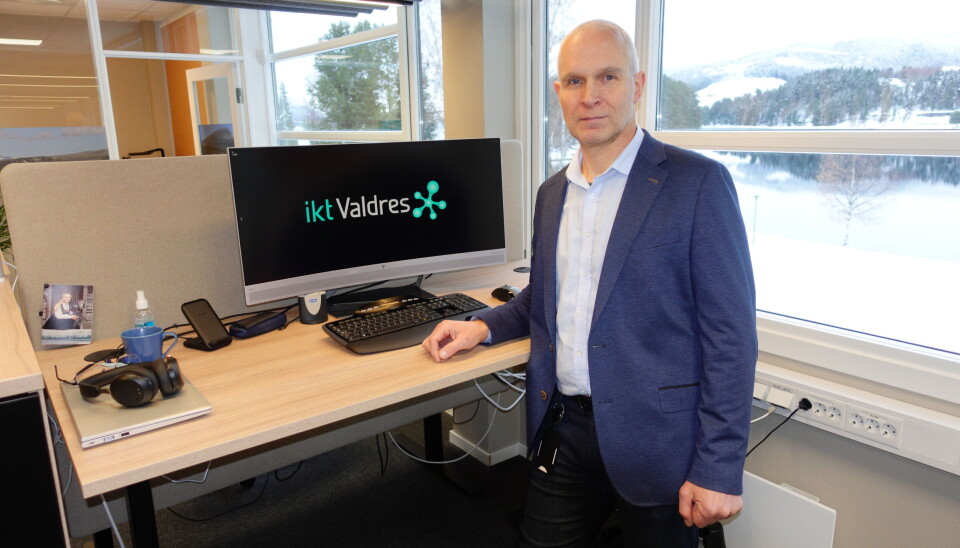 SIKRET PRINTERNE: Etter en gjennomgang har Gudbrand Hegge, leder for IKT Valdres, tettet sikkerhetshull på alle printerne i løpet av 2023. (Foto: IKT Valdres)