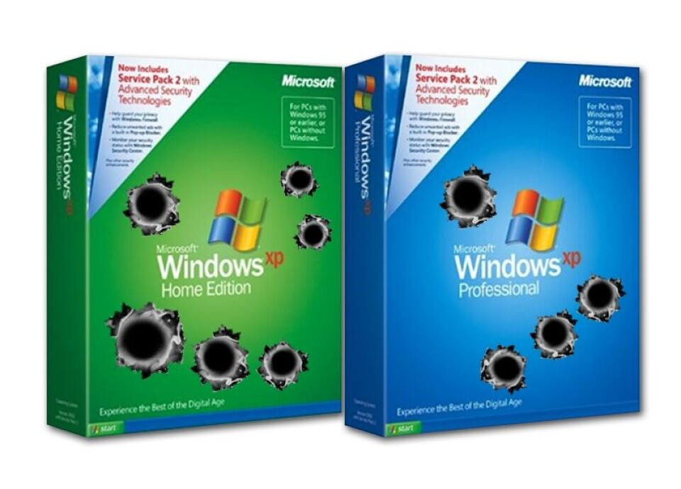 Windows XP lever i beste velgående