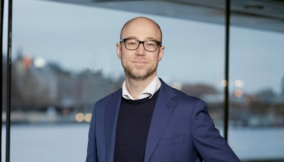 FORNØYD: Tor Lambrecths, daglig leder i Conscia Norge.