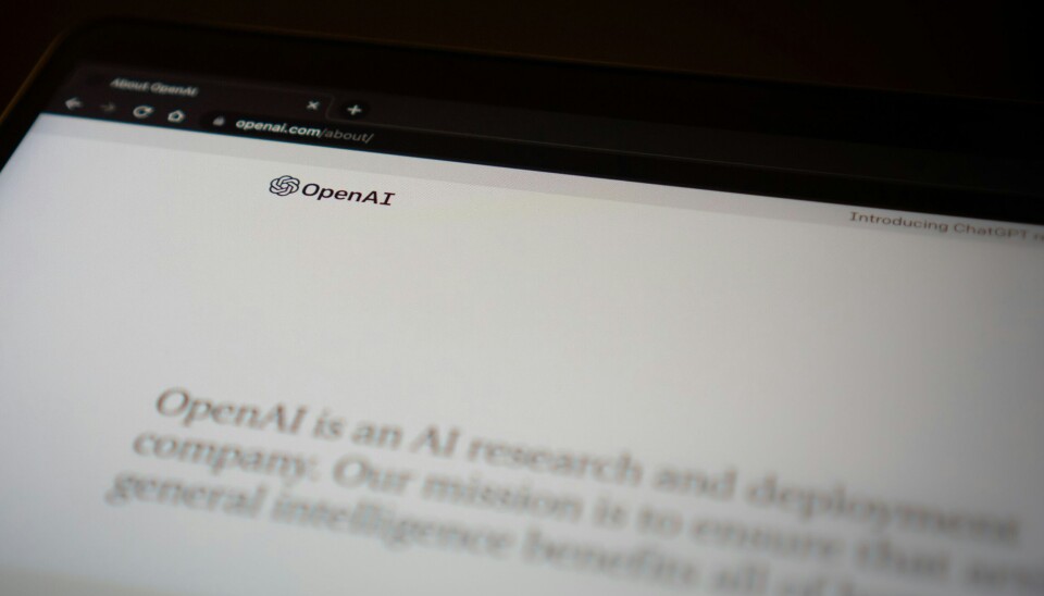 HACKET: Noen har kommet seg inn i OpenAIs systemer, men vesentlige data skal ikke være stjålet. (Foto: Unsplash) OpenAI Open AI Foto: Unsplash