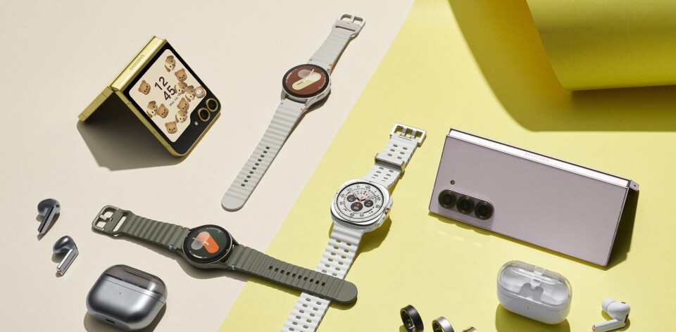LANSERING: Juli-slippet til Samsung består av to nye foldetelefoner, tre smartklokker og to sett ørepropper. (Foto: Samsung) Samsung lansering i juli 2024. Galaxy Z Fold6 og Flip6. Galaxy Watch, Galaxy Ring og Galaxy Buds.
Foto: Samsung