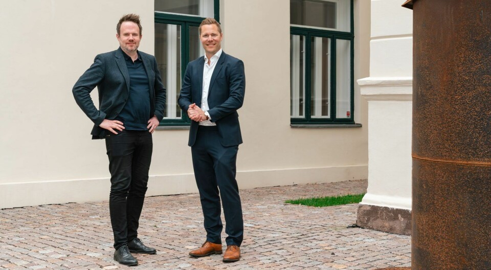 NYE JOBBER: John Kårikstad, adm. dir. i Forte Group og Johan Grønlund, adm. dir. i Forte Digital Norge. (Foto: Digital Forte) John Kårikstad, adm. dir. i Forte Group og Johan Grønlund, adm. dir. i Forte Digital Norge. (Foto: Digital Forte)