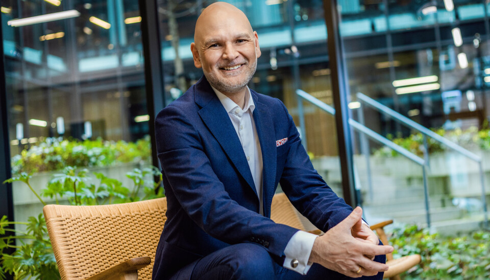 GLEDE: – Jeg gleder meg over å ønske Kaito Insight velkommen til Twoday, mens vi fortsetter å flytte grensene innen data- og AI-området, sier konsernsjef Christian Pedersen i Twoday. (Foto: Bart Gbr)