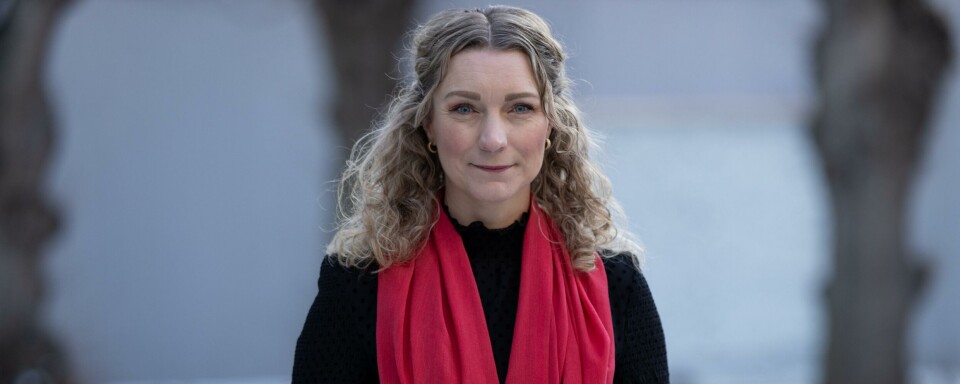DATO SATT: Digitaliserings- og forvaltningsminister Karianne Tung legger frem strategien om fremtidens digitale Norge. (Foto: Regjeringen/ Trond A. Isaksen)