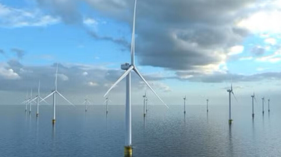 VINDPARK: Vindparken ligger offshore, på den ytre kontinentalsokkelen utenfor New York. (Foto: Cyviz)