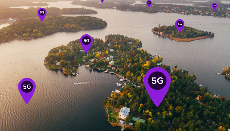 FRIST: Telia Norge fått frist denne uken til å levere en plan for hvordan de skal rette opp i forholdene. Bildet viser svenske 5G-forhold. (Foto: Telia)
