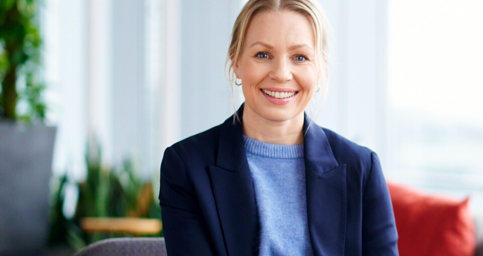 LANSERER PRIS: Bransjedirektør teknologi i Hovedorganisasjonen Virke, Sigri Sevaldsen, leter etter kandidater som har laget teknologiske løsninger som er innovative for norsk handelsnæring. (Foto: Virke)