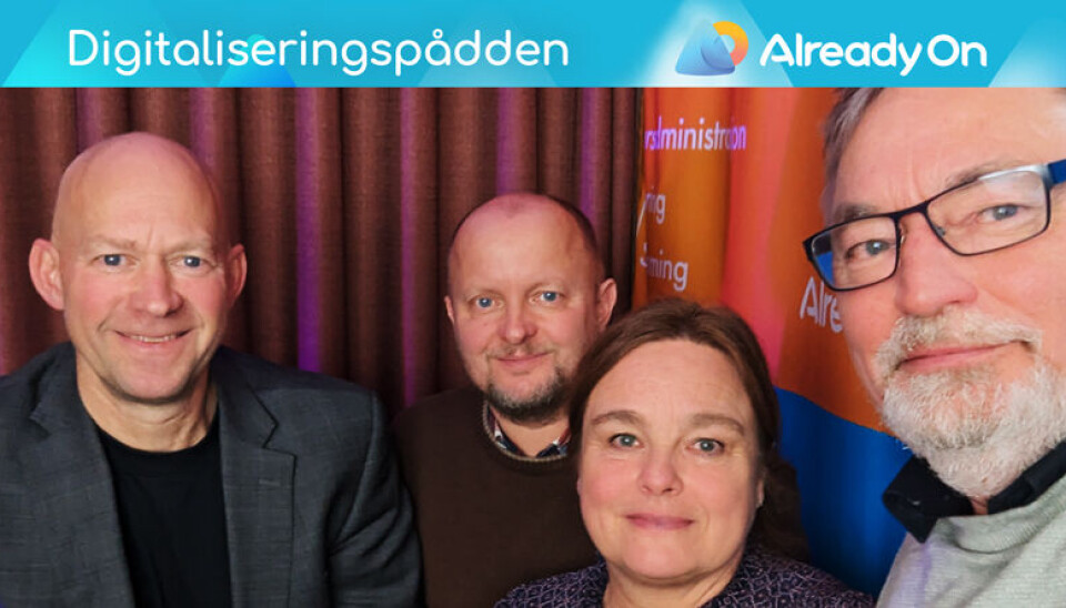 INNSIKT: Programdirektør Dag Anders Brunstad og programleder Vibeke Mjaaland ser nærmere på teknologi og samfunnsgevinster når Utlendingsforvaltningen investerer i digitalisering.