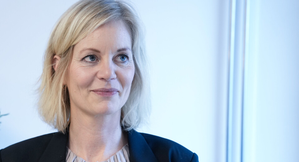 VIL SIKRE DATA: Forsknings- og høyere utdanningsminister Sigrun Aasland (Ap) var i møte med ledere av norske forskningsinstitusjoner torsdag. (Foto: NTB/Javad Parsa)