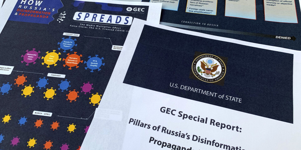 INGEN KOMMENTAR: Pentagon vil ikke kommentere om amerikansk cyberovervåking av Russland er satt på vent. (Foto: NTB/AP/Jon Elswick)