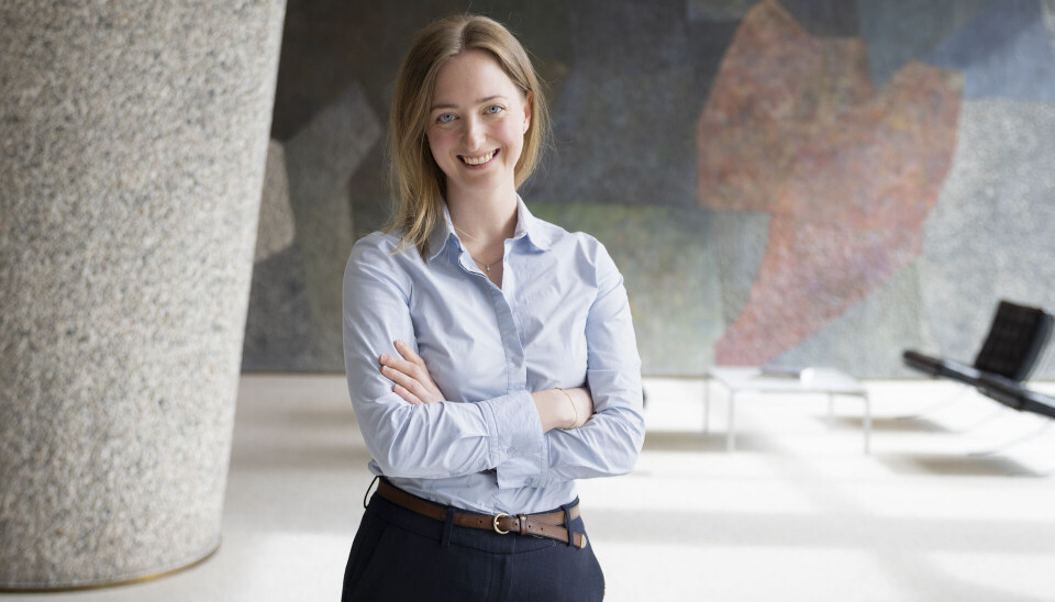 MIKS: Elisabeth Aspaas Runsjø tar ikke ferie før senere i august, så i sommer rigger hun seg til med et litt mer fleksibelt sommerkontor enn vanlig. Det vil si en miks av hjemmekontor, kafébord og noen rolige timer på hytta.