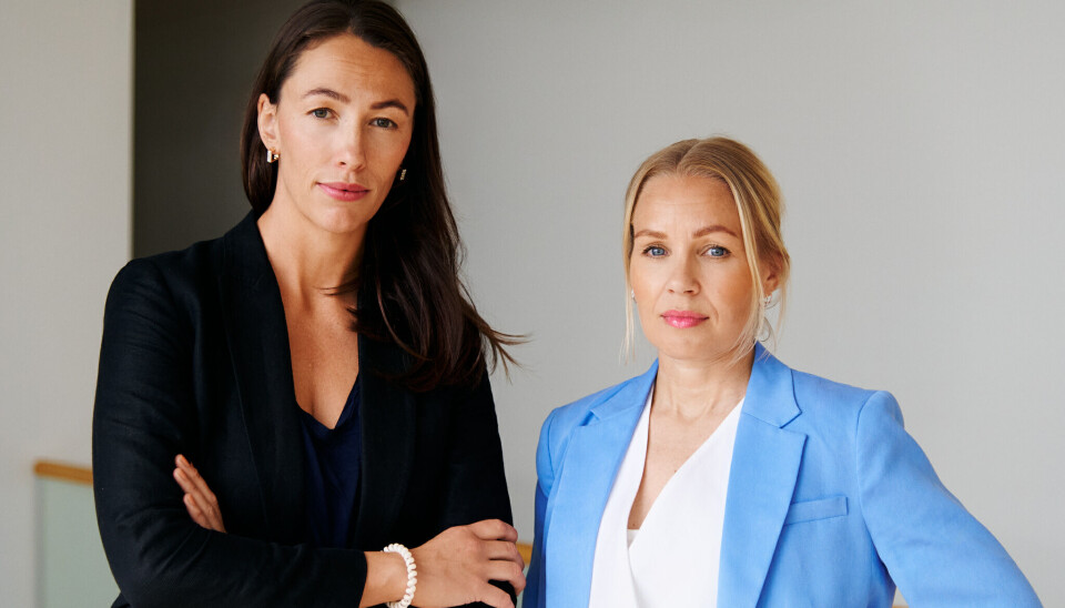 Hanne Christensen Lystad, bransjeleder rådgivning i Virke og Sigri Sevaldsen, direktør for bransjeteknologi i Virke.