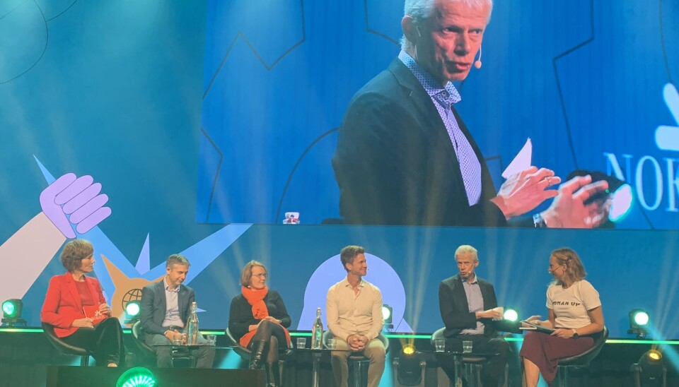 FORVALTER: NAV-direktør Hans Christian Holte på Nokios 2025 i Trondheim.