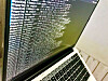 Cybersecurity Concept with Linux Terminal Commands on Laptop . Hacking server. Close up photo of laptop screen with binary code. Cyber attack. Cyber security. Safety concept