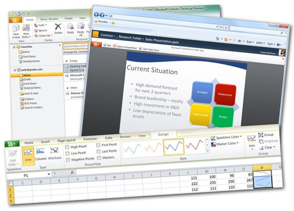 OFFICE 2010: Mister sikkerhetsoppdateringer og du er dermed utsatt om du ikke bytter. (Skjermdump: PC World Norge) OFFICE 2010: Mister sikkerhetsoppdateringer og du er dermed utsatt om du ikke bytter. (Skjermdump: PC World Norge)
