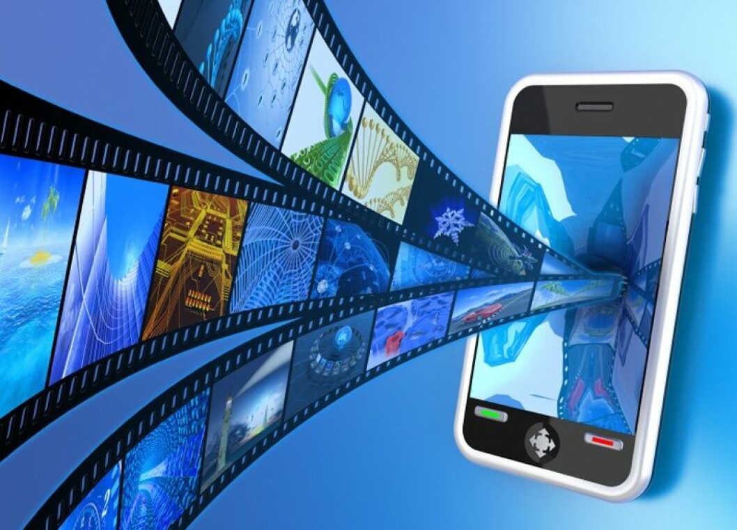 DOMINERER: Video står for størsteparten av datatrafikken på mobile flater, mener Ericsson. Illustrasjonsfoto