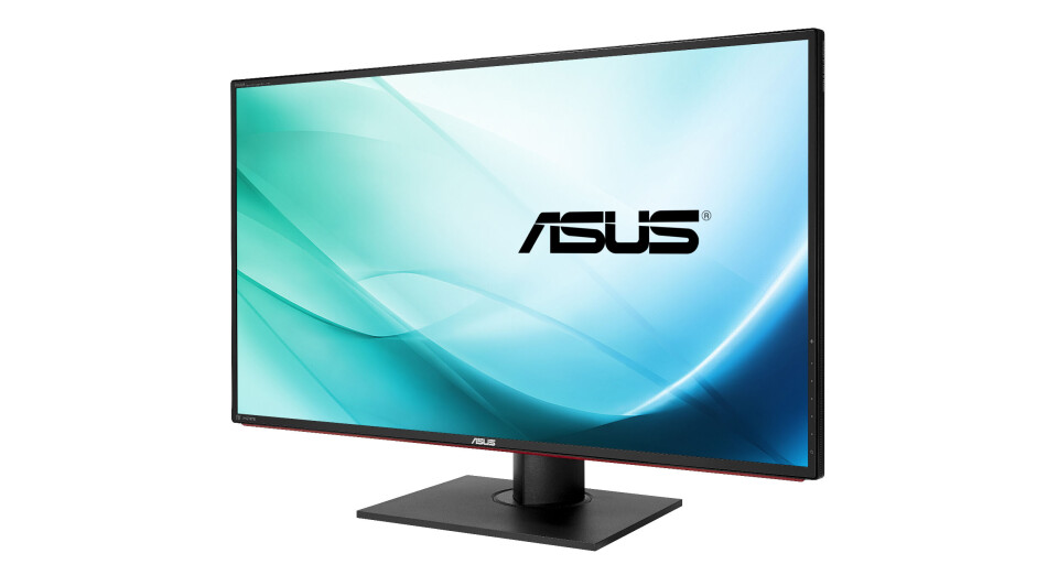 STOR: Asus PA328Q er en stor, god og dyr 4K-skjerm. STOR: Asus PA328Q er en stor, god og dyr 4K-skjerm.