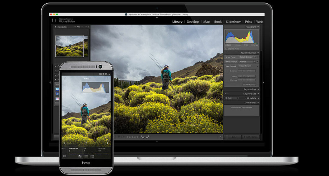 ANDROID: Nå kan Adobe Photoshop Lightroom synkroniseres mot Android-enheter også. ANDROID: Nå kan Adobe Photoshop Lightroom synkroniseres mot Android-enheter også.