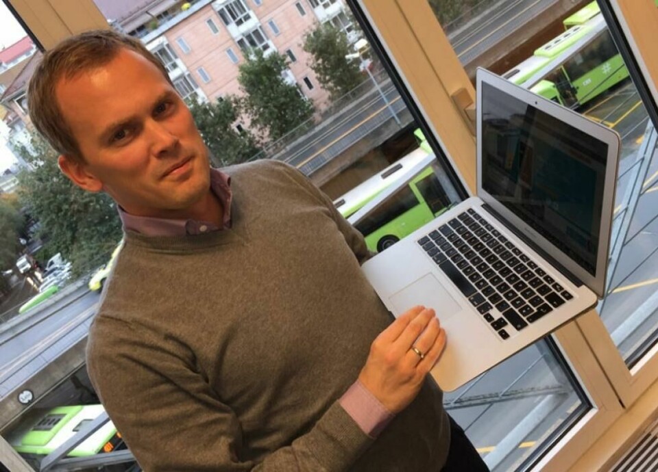 DELEØKONOMI: Christian Sætherhaug forteller at Gelato Group har latt seg inspirere av selskaper som Uber og Airbnb. De vil sørge for fornuftig ressursallokering for å kutte tidsbruk og kostnader for virksomheters bruk av trykksaker (Arkivfoto)