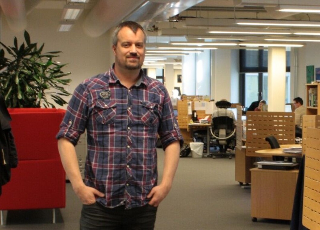 TULLENERDEGUTT: Erlend Schei, tidligere Finn Labs, skal ta over verden med ... Pelp. Arkivfoto: Kenneth Christensen TULLENERDEGUTT: Erlend Schei, tidligere Finn Labs, skal ta over verden med ... Pelp. Arkivfoto: Kenneth Christensen