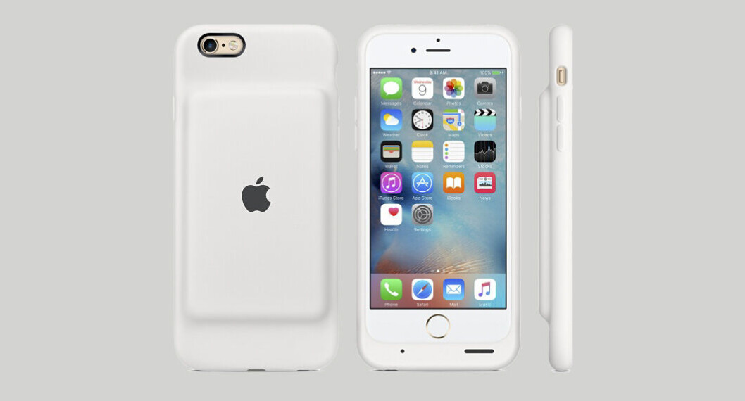 LADING: I tillegg til å late opp Iphone-en kan man nå også lade opp etuiet. (Foto: Apple) LADING: I tillegg til å late opp Iphone-en kan man nå også lade opp etuiet. (Foto: Apple)