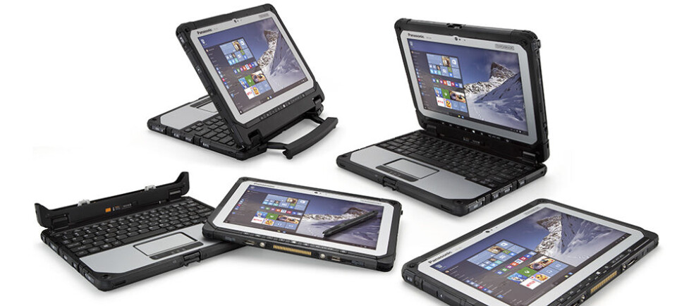 FLEKSIBEL: Panasonic lanserer nå sin mest fleksible Toughbook noensinne, CF-20. (Foto: Panasonic) FLEKSIBEL: Panasonic lanserer nå sin mest fleksible Toughbook noensinne, CF-20. (Foto: Panasonic)