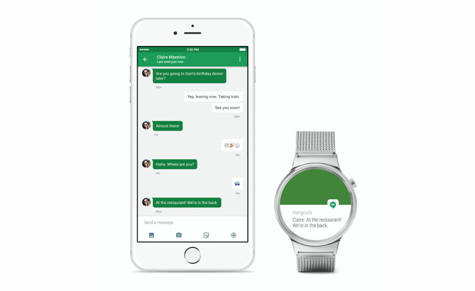WATCH OUT: Android Wear får støtte for iPhone.