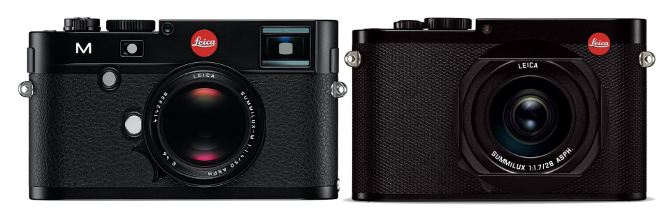 LILLEBROR: Leica Q (til høyre) er åpenbart lillebroren til klassiske Leica M. (Foto: Leica) LILLEBROR: Leica Q (til høyre) er åpenbart lillebroren til klassiske Leica M. (Foto: Leica)