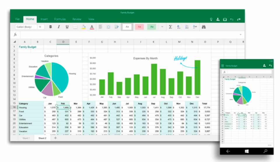 Nå kan du prøve Office med touch