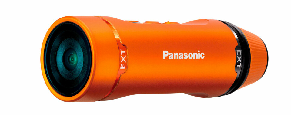 KLAR FOR ACTION: Panasonics nye HX-A1-actionkamera kommer til Norge til sommeren.