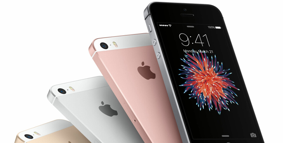ROSEGULL: Den populære fargen som Apple kaller rosegull er blant nyhetene på Iphone SE. Men det er viktigere forbedringer på innstegsmodellen under skallet. (Foto: Apple)