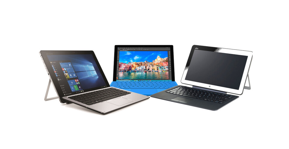 KLARER SEG: Ultra-lette bærbare hybrider i premium-klassen er eneste lyspunkt i et PC-marked som faller. Foto: Acer. KLARER SEG: Ultra-lette bærbare hybrider i premium-klassen er eneste lyspunkt i et PC-marked som faller. Foto: Acer.