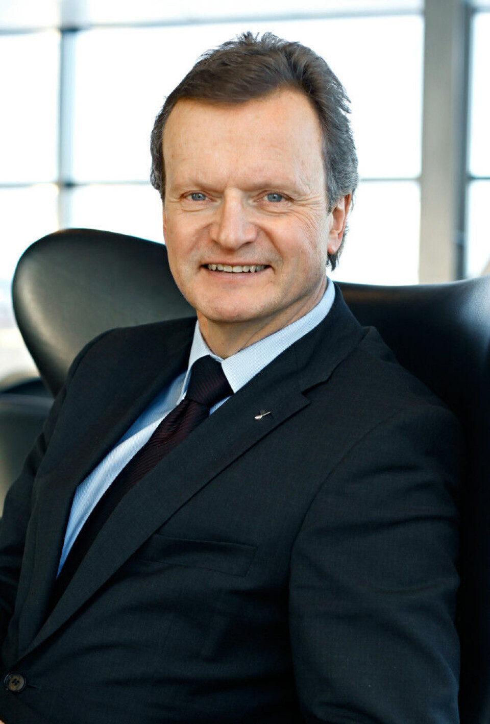 SVAKT: Jon Fredrik Baksaas i Telenor leverte svakere enn forventet i fjerde kvartal. Foto: Telenor