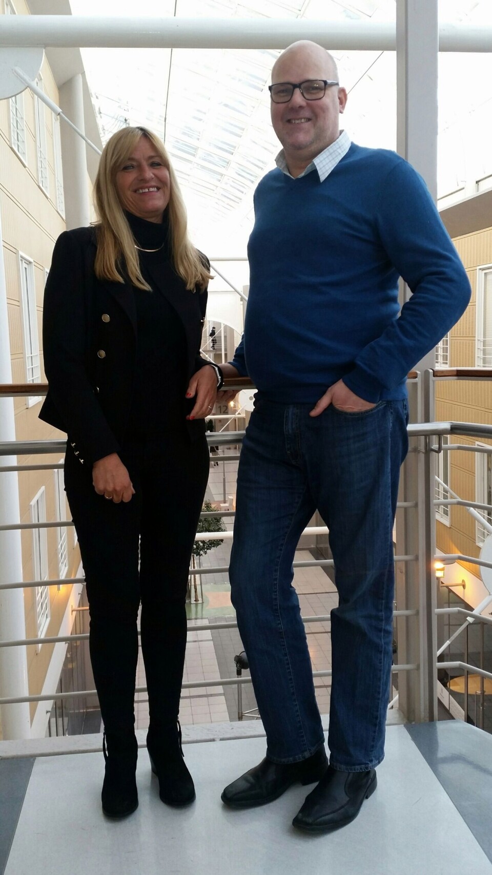 BID MANAGER: Salgsdirektør Anne-Grethe Wåsjø og påtroppende budadministrator Mads Rask Simonsen. BID MANAGER: Salgsdirektør Anne-Grethe Wåsjø og påtroppende budadministrator Mads Rask Simonsen.